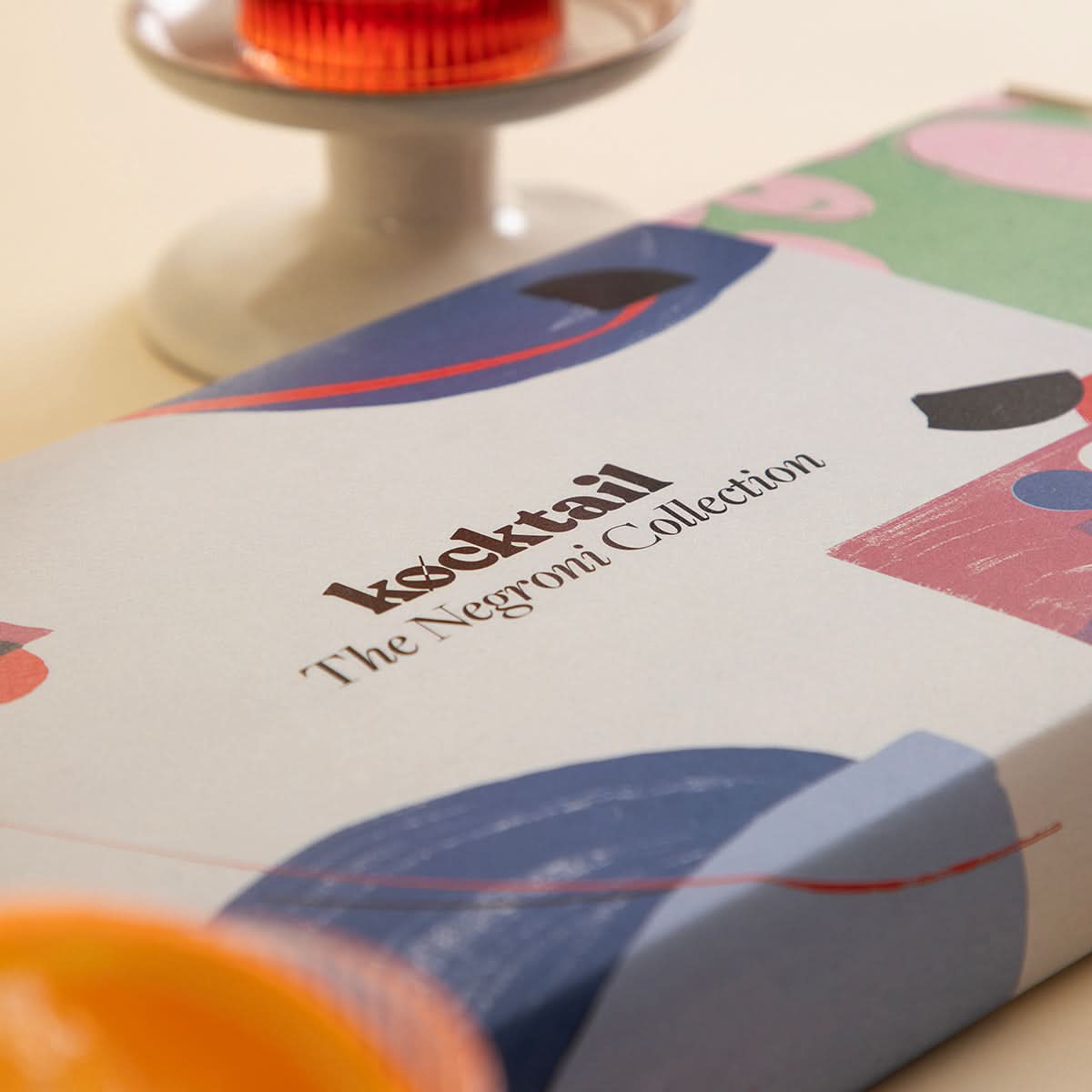 Kocktail Negroni Collection featuring four 100ml bottled cocktails in a premium gift set, including classic and flavoured twists