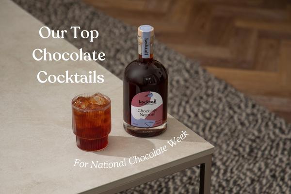 Our Top Chocolate Cocktails for National Chocolate Week!