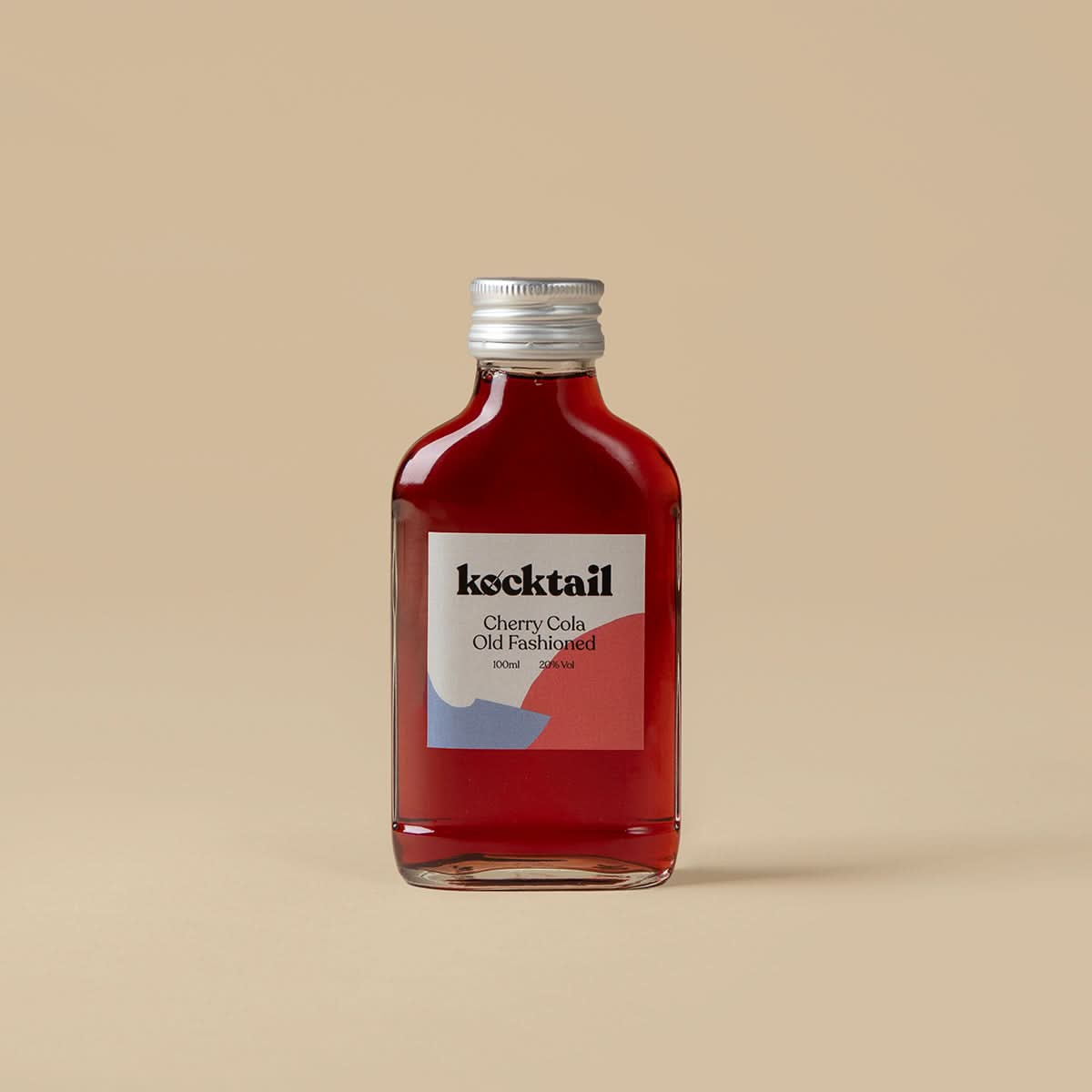 Kocktail Cherry Cola Old Fashioned 100ml bottle highlighting dark whiskey blend with playful cherry and cola flavour