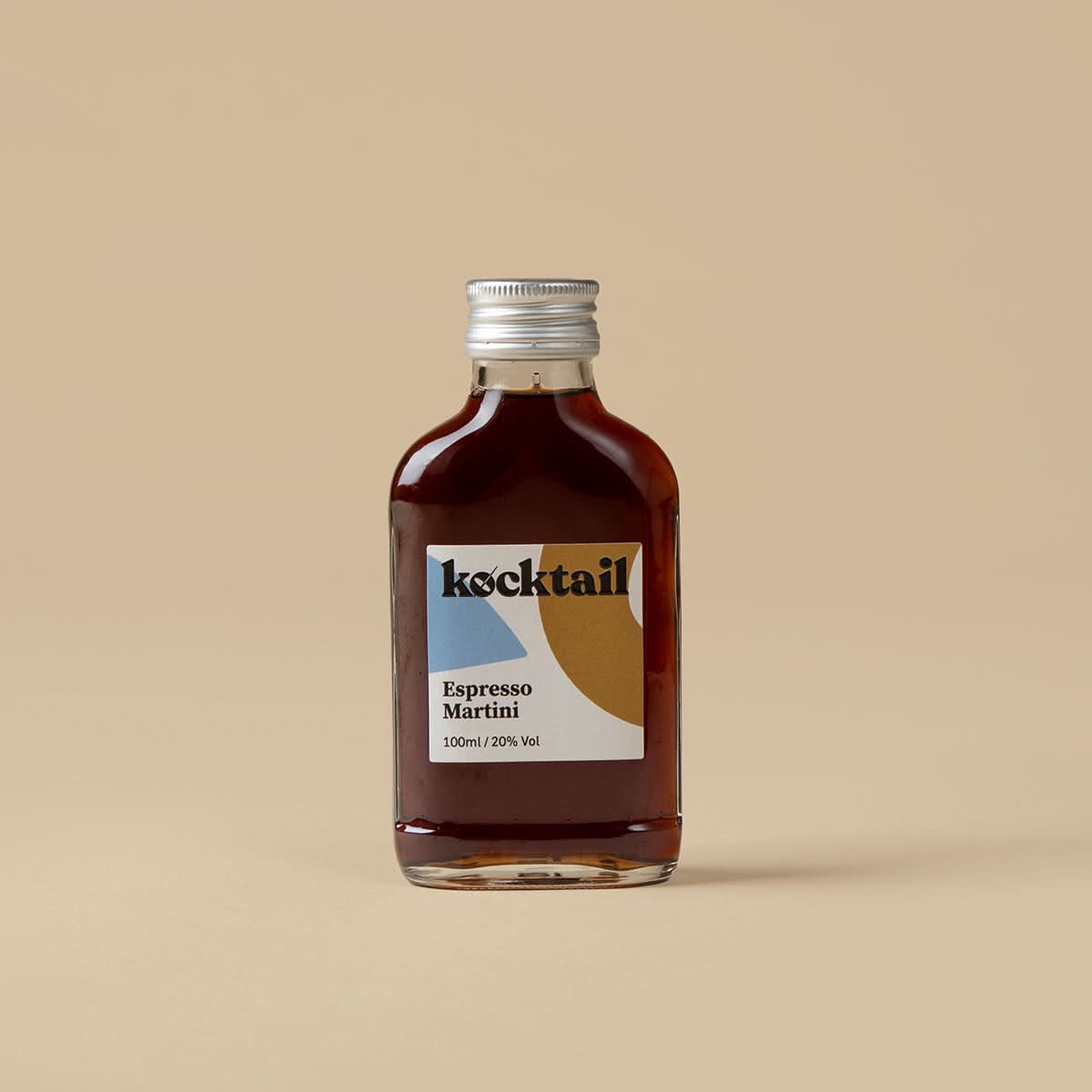 Kocktail Espresso Martini 100ml bottle featuring dark coffee colour and minimal label design