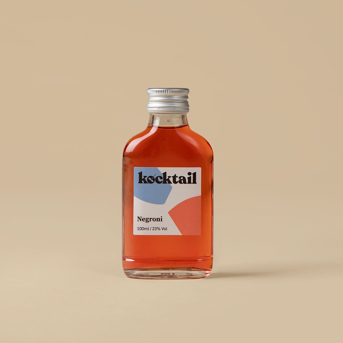 Kocktail Classic Negroni 100ml bottle featuring bold red hue and elegant label design
